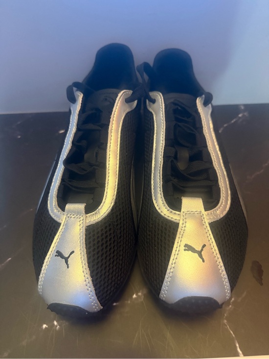 Puma Other - Puma Men’s Black & Silver Athletic Mesh Sneakers